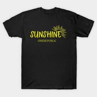 Onerepublic Sunshine T-Shirt